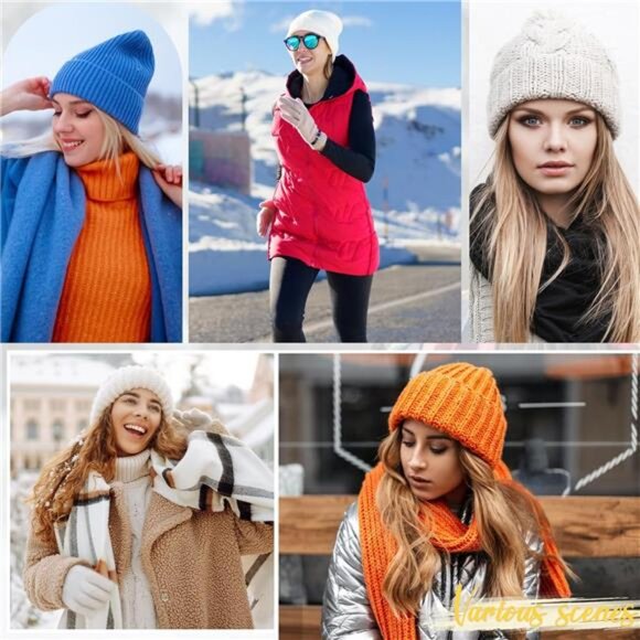 Winter Hats for Women A Pin K - Picture 6 of 6